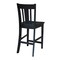 Whitewood Industries Solid Wood San Remo Counter Height Dining Stool - 24" Seat Height S46-102 - alternate 2